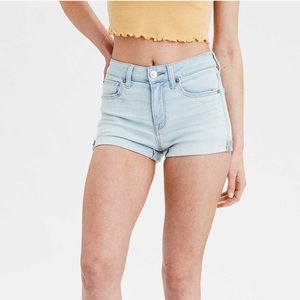 American Eagle High-waisted denim shorts